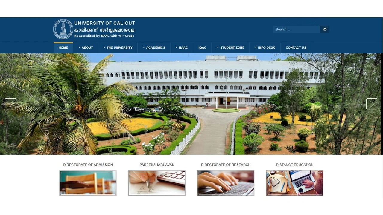 calicut university result